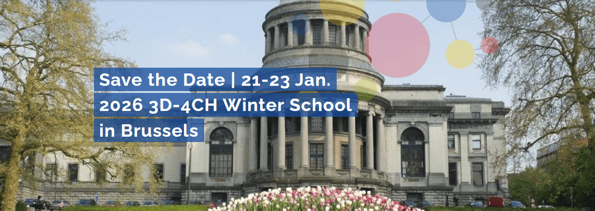 Брюссель прийматиме Зимову Школу 3D-4CH | 21–23 січня 2026